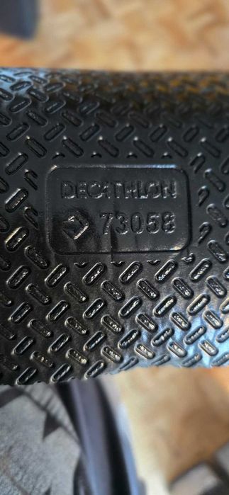 Tapete de Ginástica Preto Decathlon