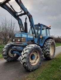 Ciagnik Traktor Ford 6710 + tur ładowacz