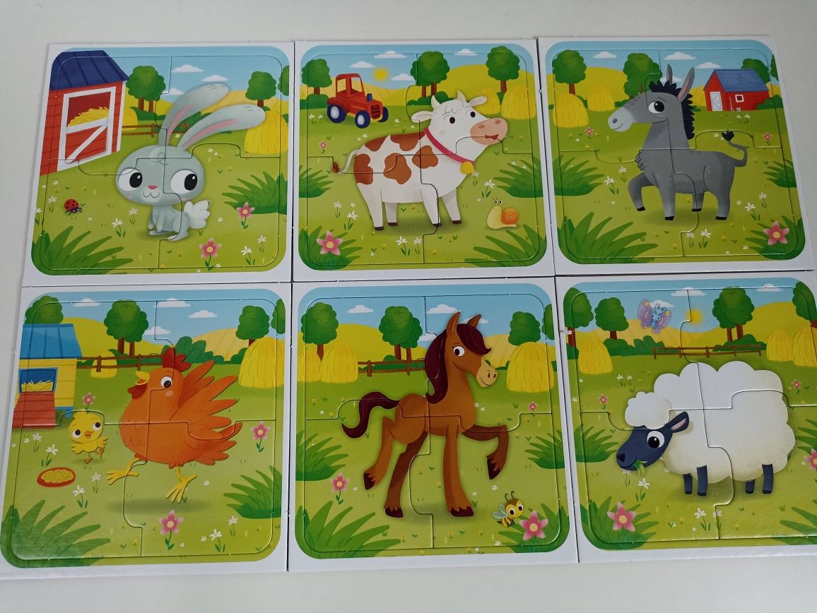 Baby puzzle carotina baby 1-4 (551)