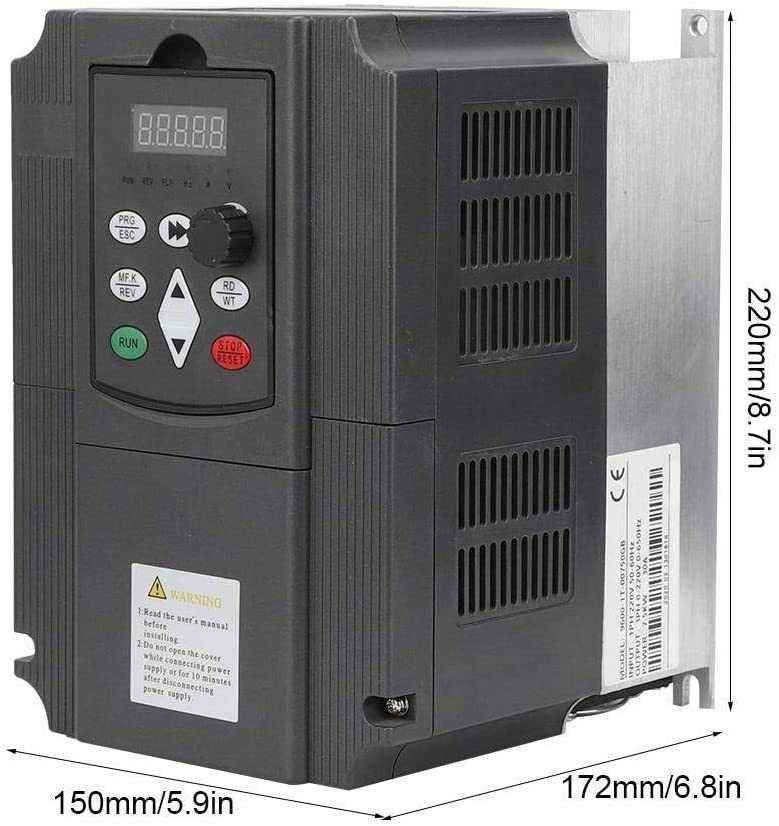 Інвертор NFllixin 9600D 220в - 380в. 7.5кВт.