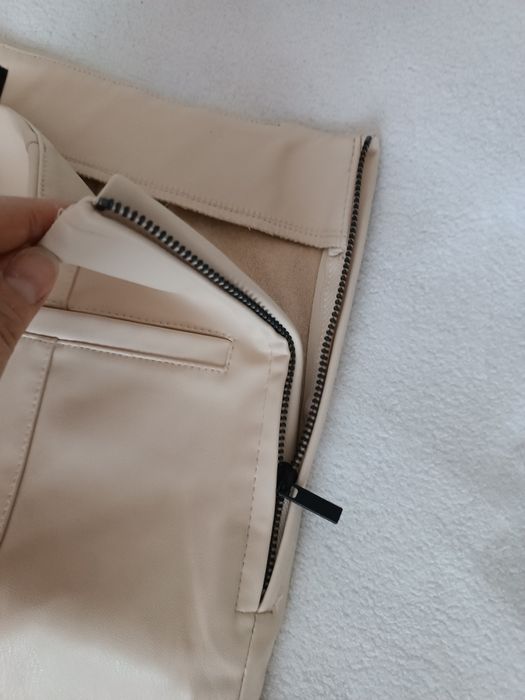 Брюки zara еко-шкіра розмір М