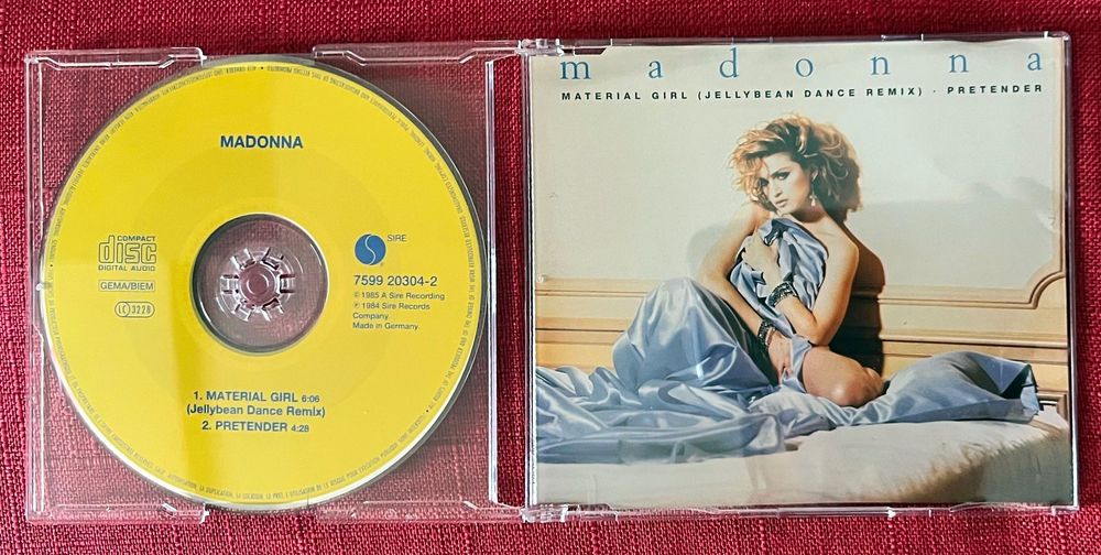 Madonna Cd Single Yellow Series