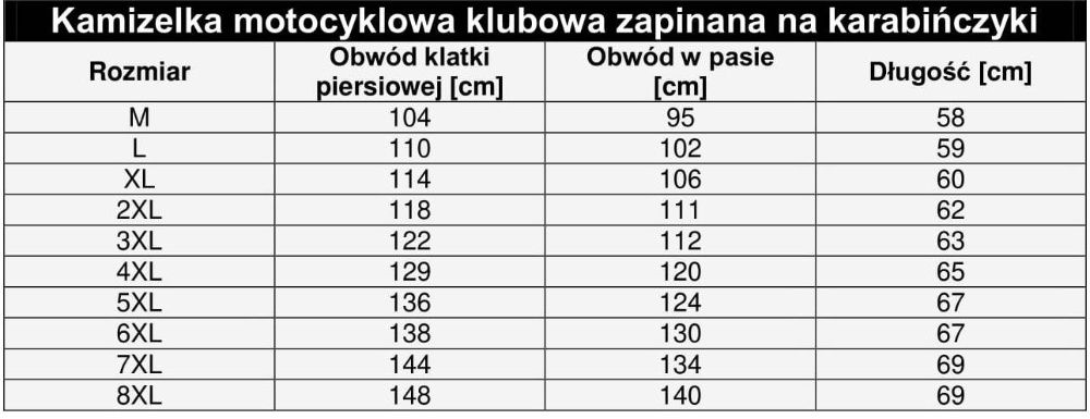 Kamizelka czysta czarna Skórzana Idealna pod Obszycie różne rozmiary