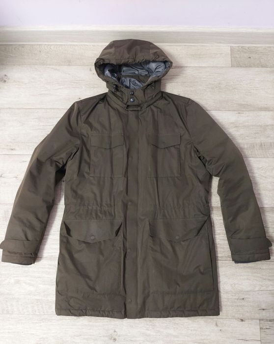 мужской пуховик massimo dutti