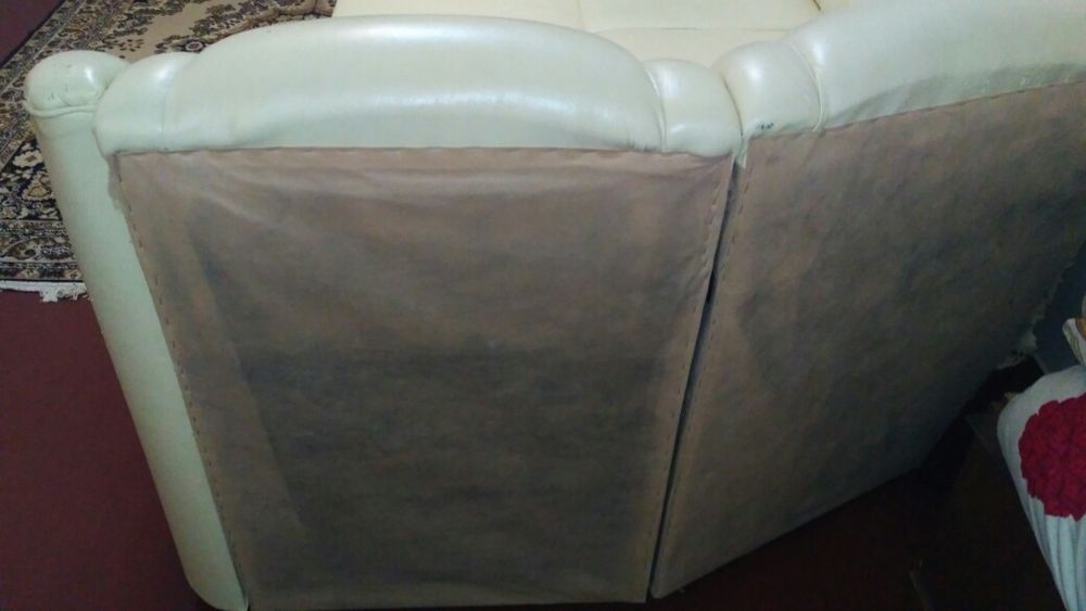 Угловой диван классика, диван дельфин, кожзам