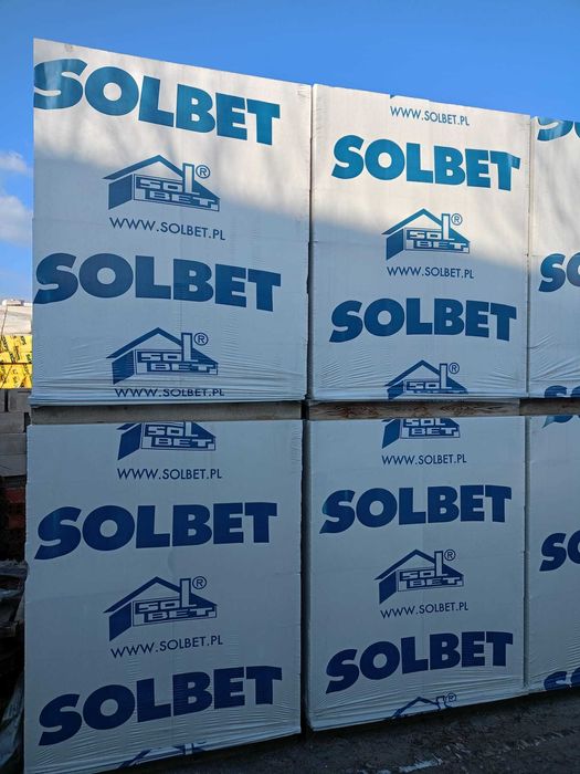 Solbet Bloczek // Beton Komórkowy 240x240x590 // 120x240x590