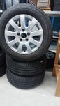 Alufelgi 15 z oponami 195/65 Dunlop 22 r komplet 4 sztuki letnie VW