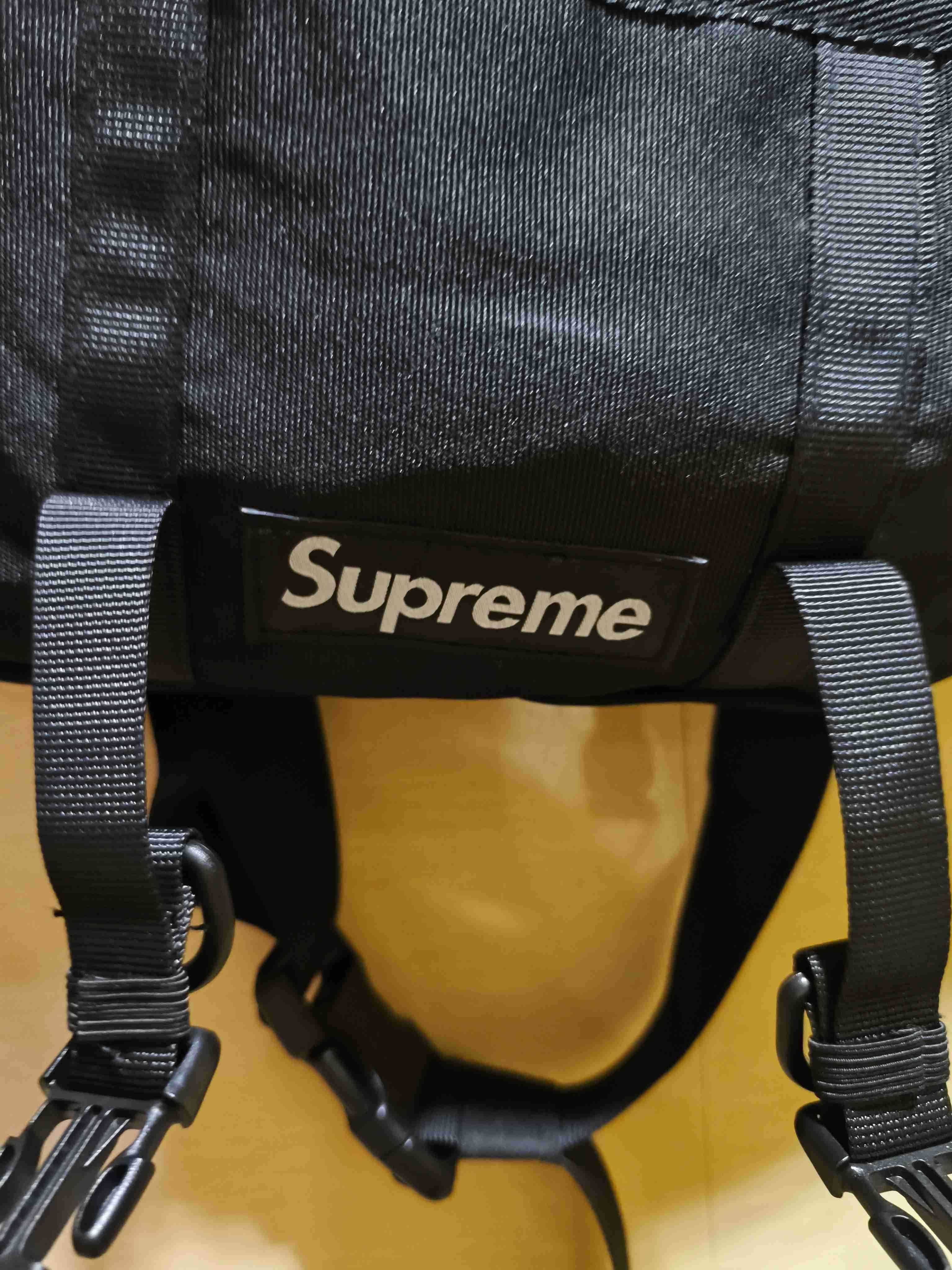 Supreme męska czarna torba na ramię