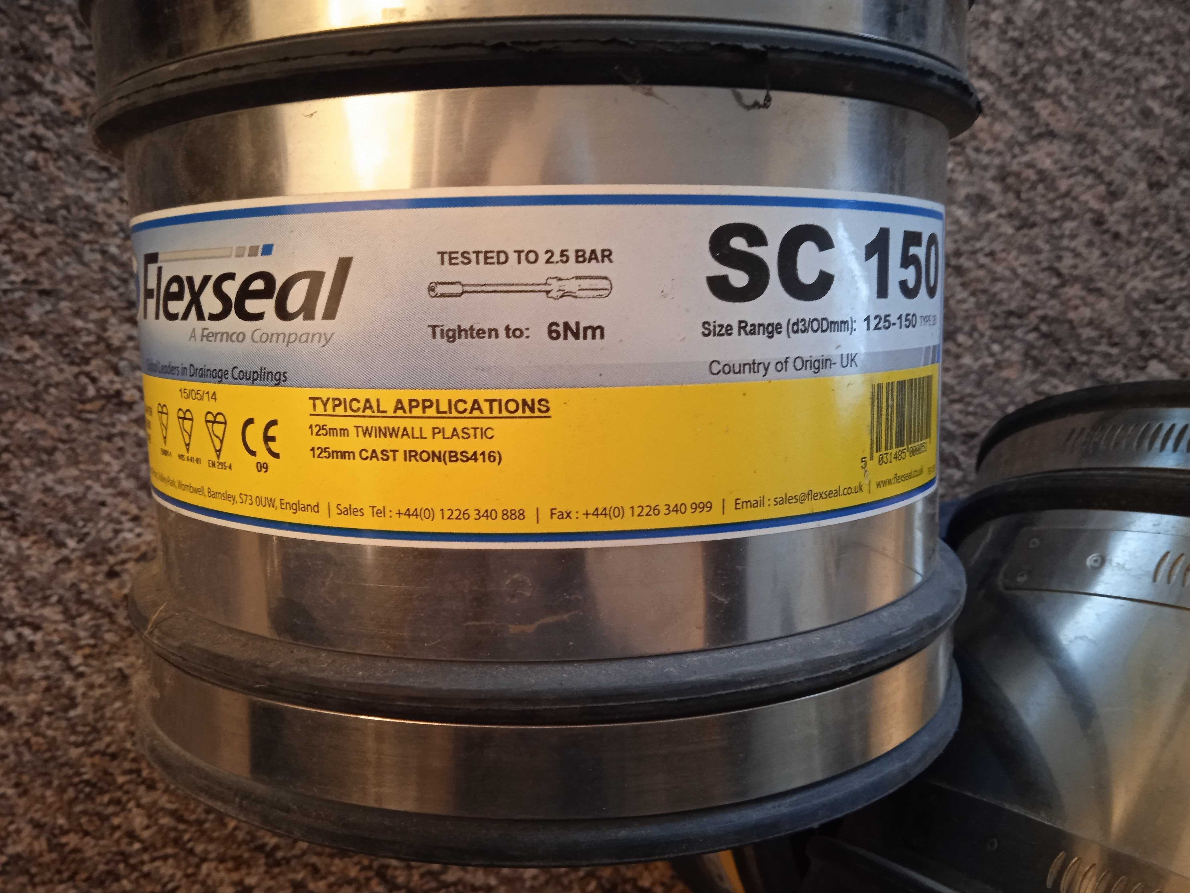 Obejma opaska naprawcza  Flexseal SC150