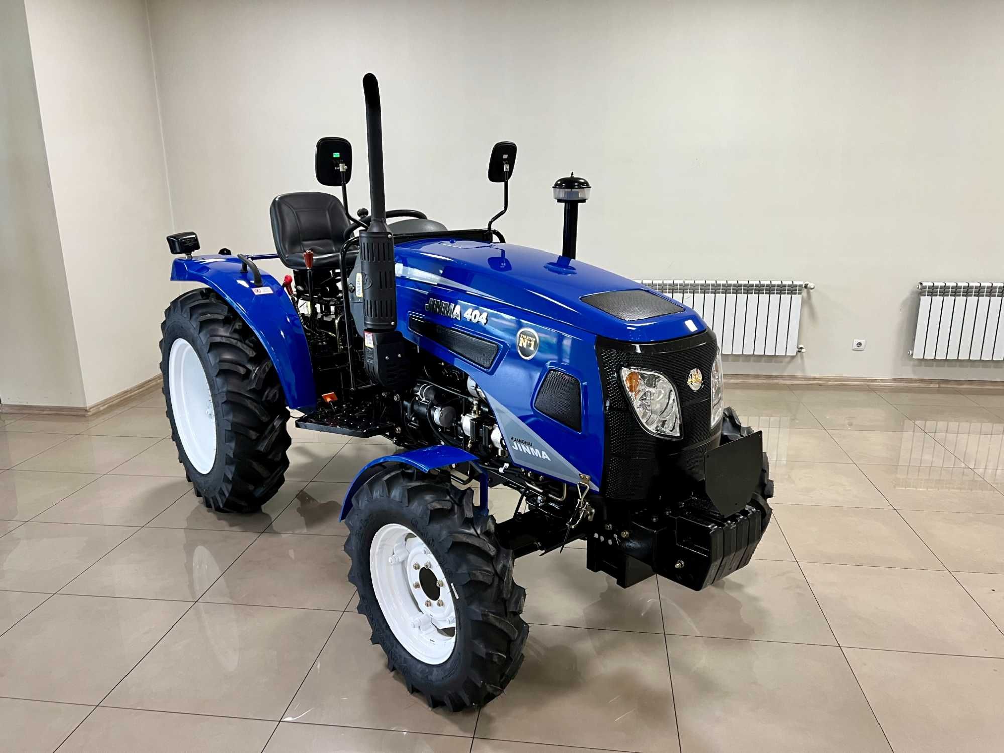 Мінітрактор Jinma 404 з примусовою гідроавлікою.