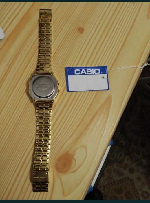 Relógio Casio Dourado A159W - Novo sem uso