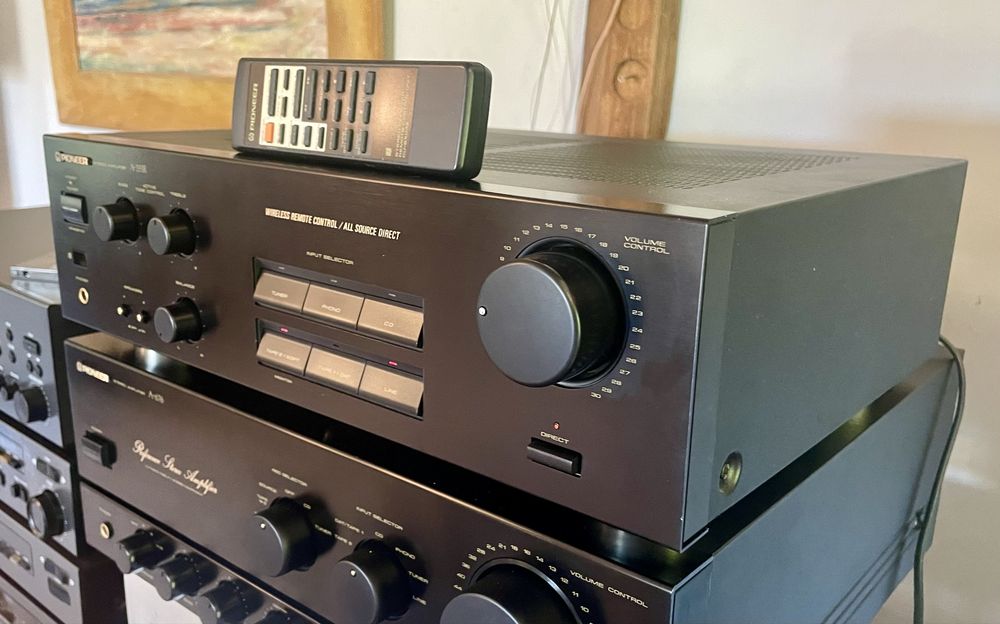 Wzmacniacz + pilot  PIONEER A- 351R  stan idealny po przegladzie