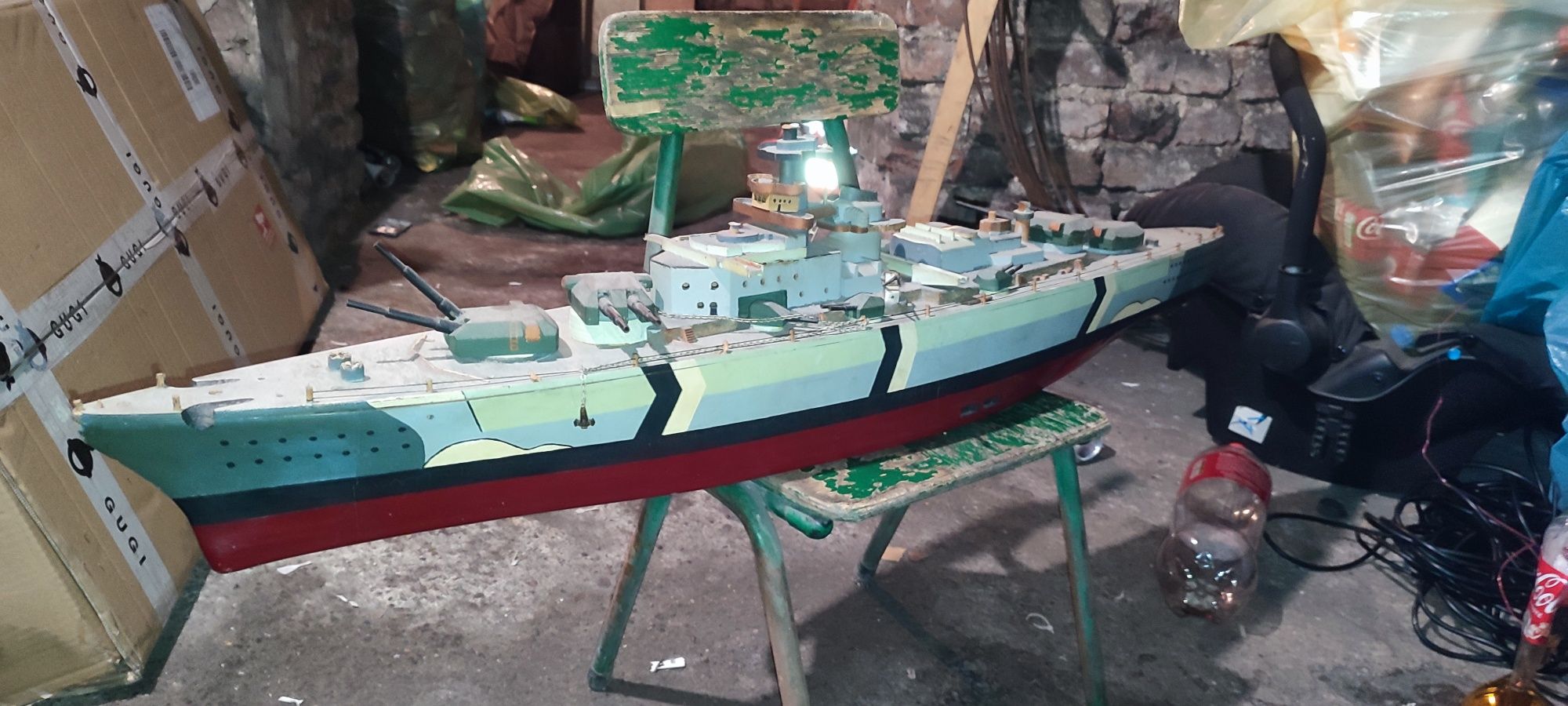 Model statku duży