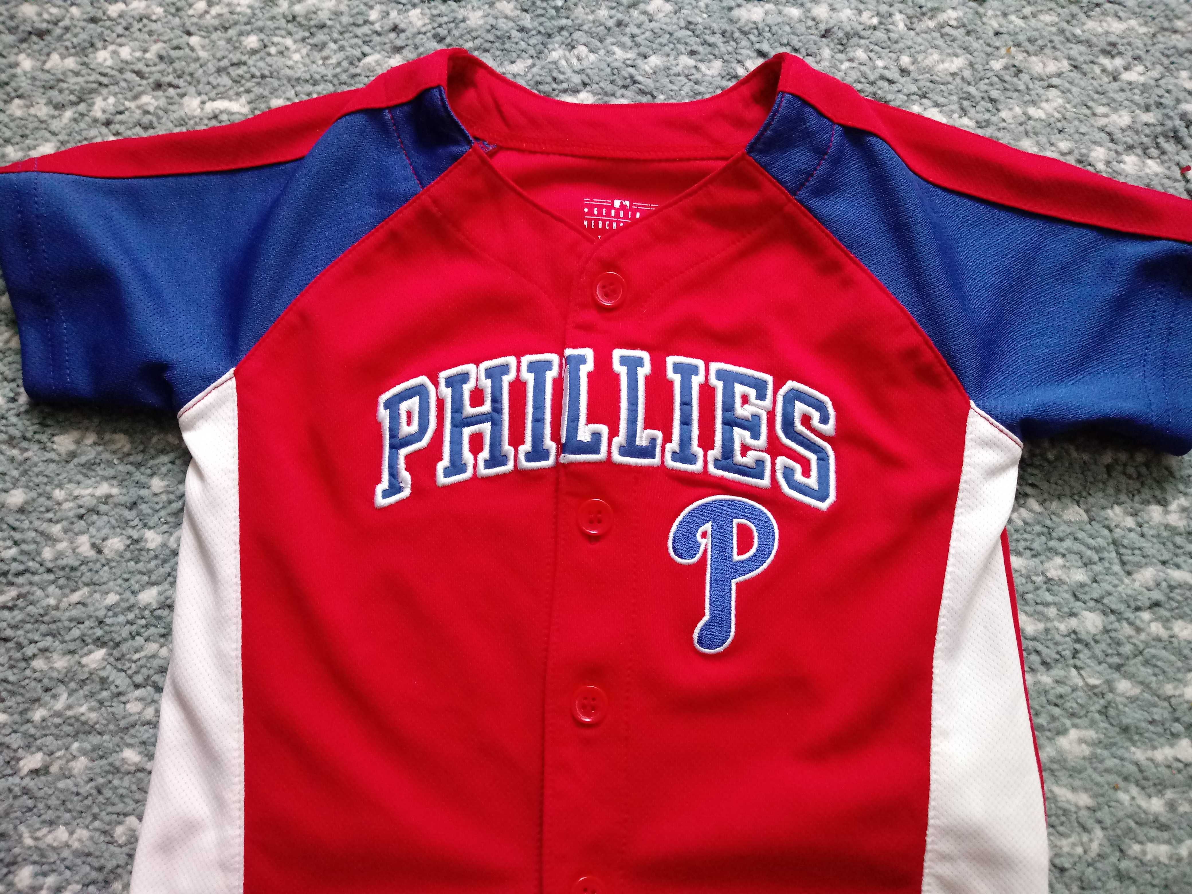 Philadelphia Phillies koszulka MLB baseball dla 2 latka 86-92 cm