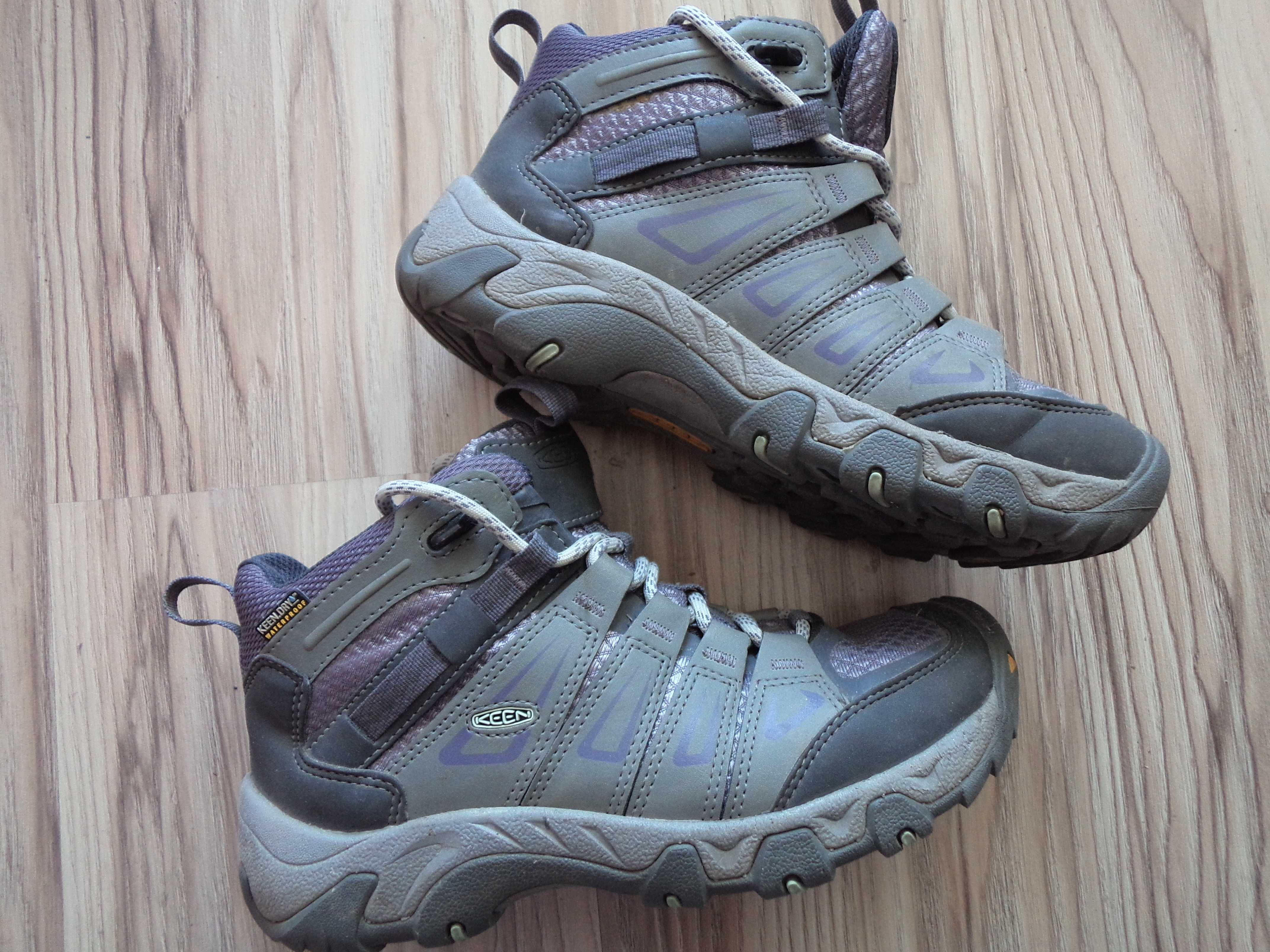 Buty trekingowe Keen 37 damskie wysokie waterproof 23,5 cm