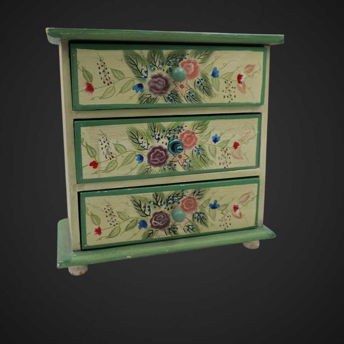 Mini szafka drewniana 3 szufladki b41/111782