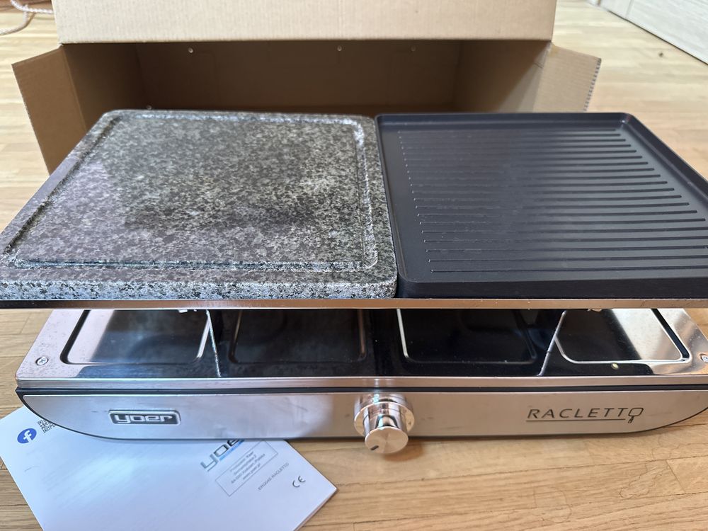 Grill elektryczny raclette