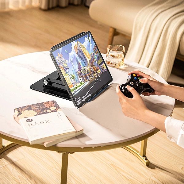 Podstawka pod laptopa Wozinsky WRS-CPY84SB 360 aluminiowa - czarna