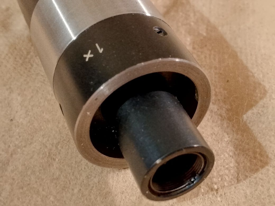 Obiektyw 1x mikroskop warsztatowy Zeiss Jena UUM PZO MWD MWM Lomo MMI