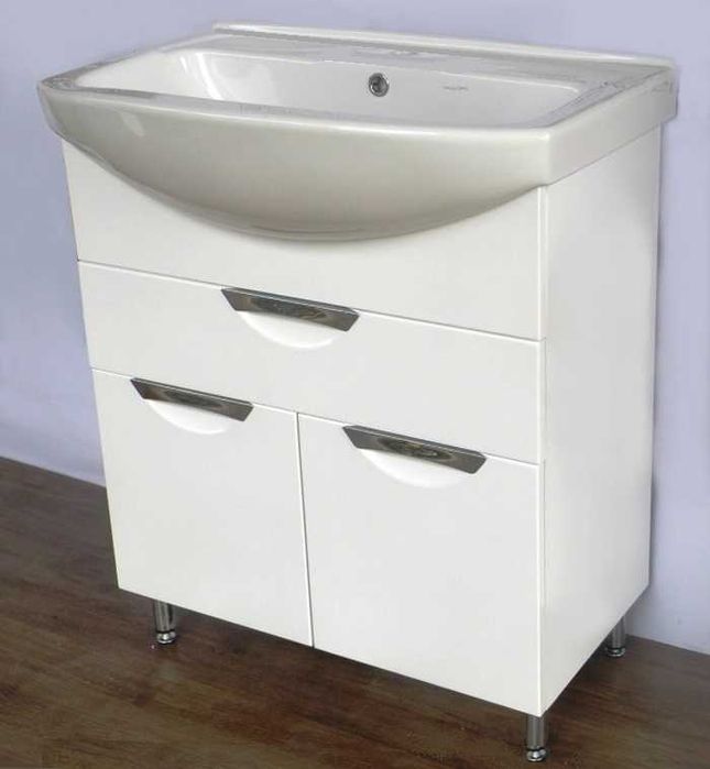 Новая элитная тумба в ванну в комплекте с умывальником (раковиной).