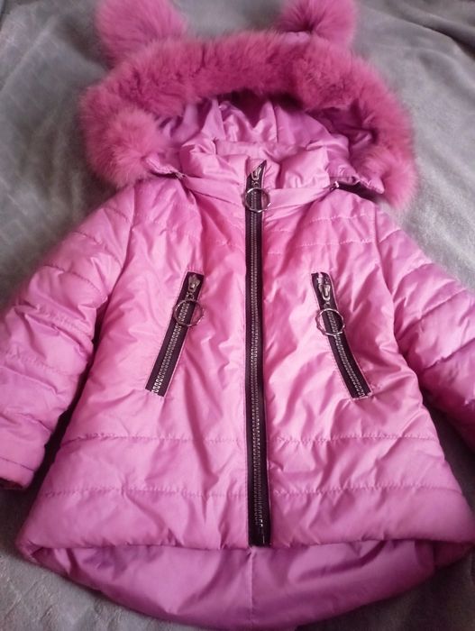 Зимовий комбінезон для дівчинки