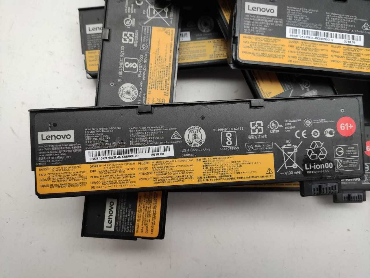 Батарея АКБ Lenovo P52S T580 T570 A475 01AV424 11.1V 48Wh 61+