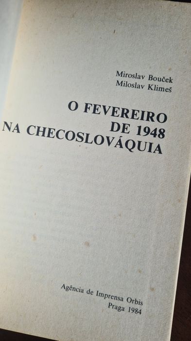 Livro "O Fevereiro de 1948 na Checoslováquia"