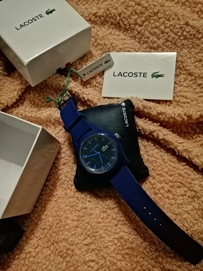 LACOSTE Zegarek _  NOWY z metką (z folią tarcza, i też z pudełkiem, i