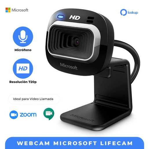 Pack Videoconferência Webcam e Headset + Teclado