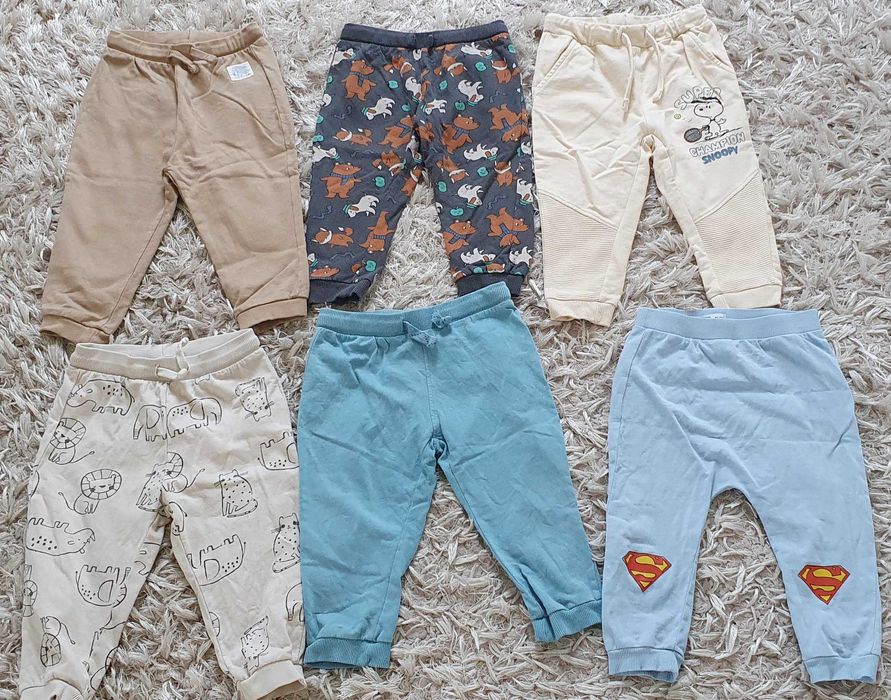 Mega paka ubranek dla chłopca rozmiar 86/92 - 40 sztuk