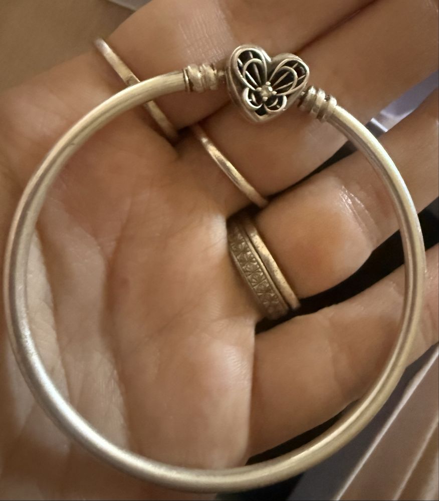 Pulseira pandora original rigida tam 16