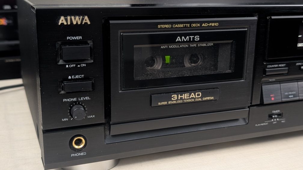 AIWA AD-F810 Wysokiej klasy magnetofon kasetowy 3-głowicy