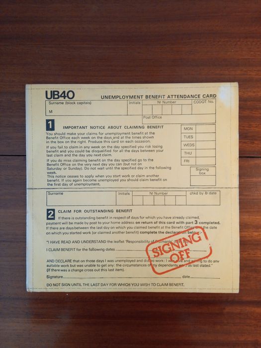 Discografia Vinis UB40