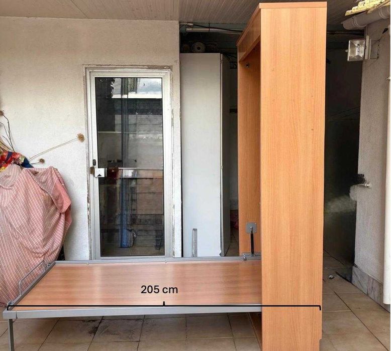 Cama Individual Rebatível – Ótima para Espaços Pequenos!