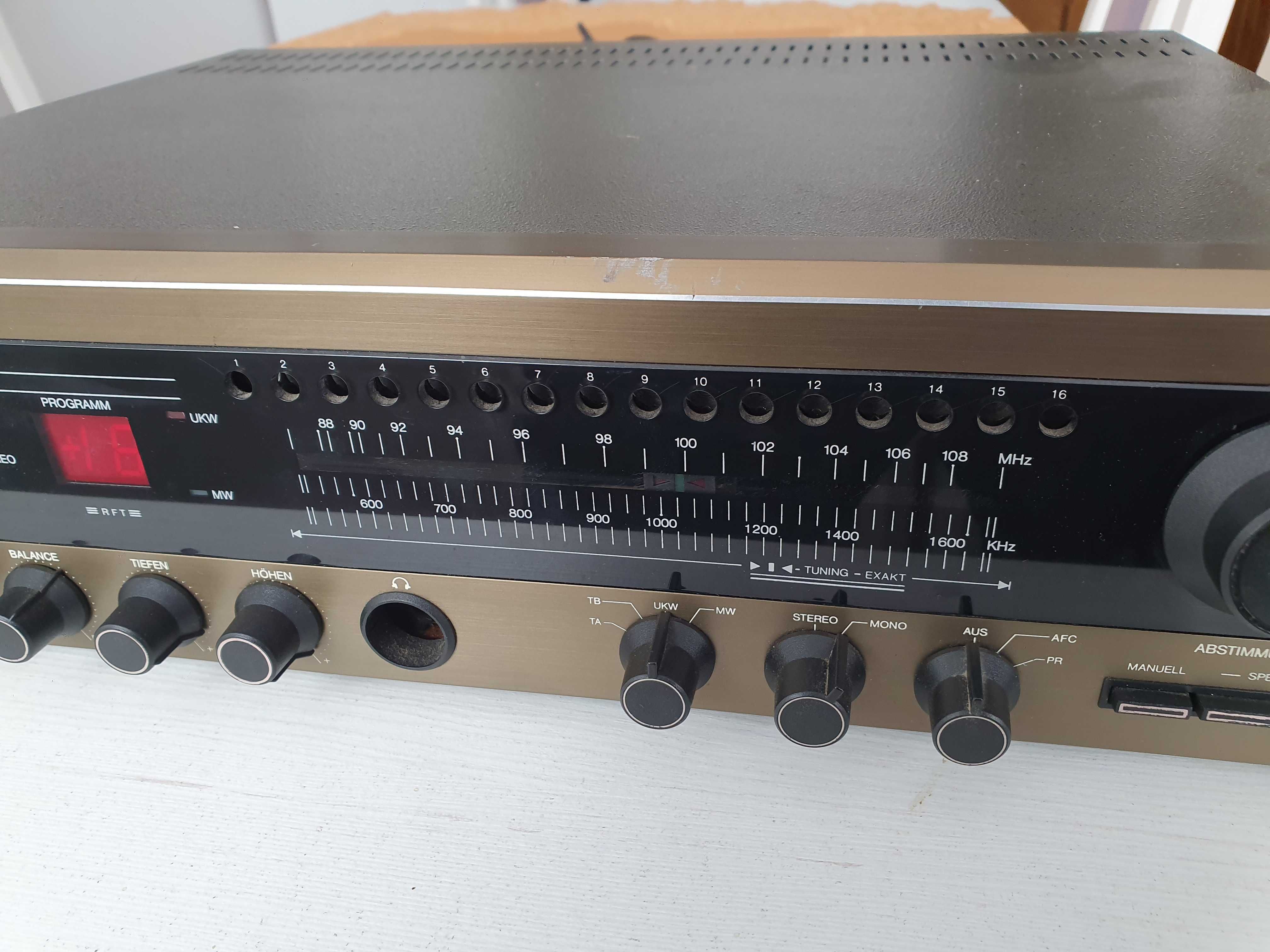 Amplituner RFT robotron RS 2510 DDR radio wzmacniacz