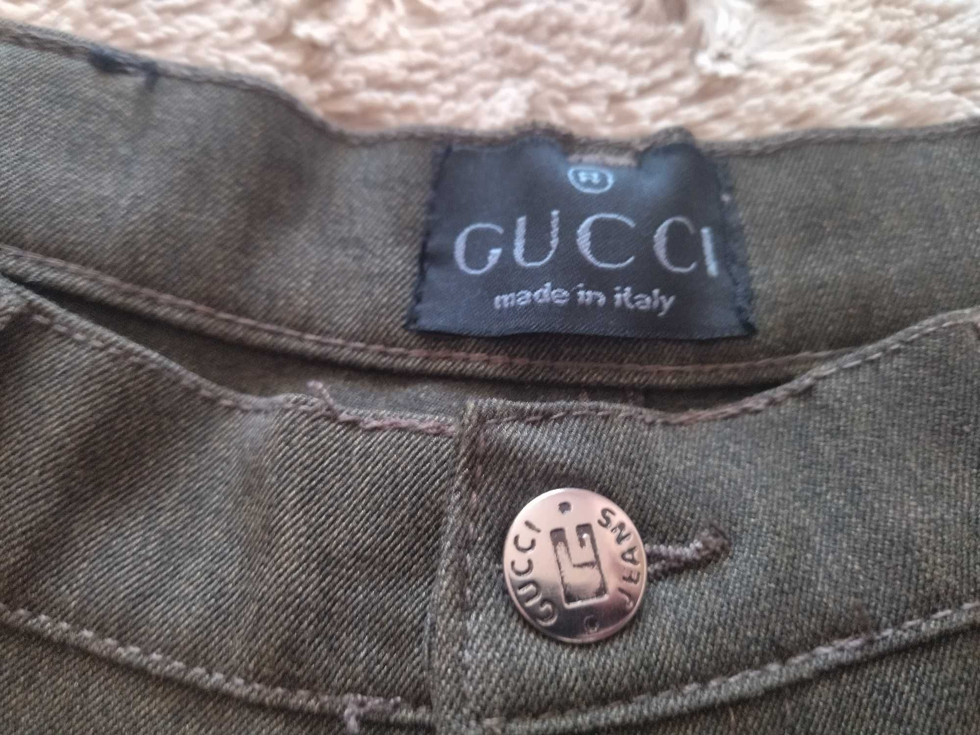 Oryginalne nowe spodnie Gucci 33/34