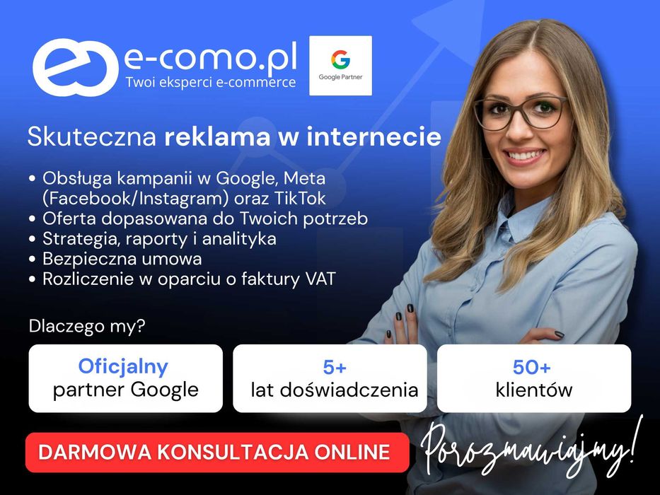 Skuteczna Reklama Google i Facebook; Pozycjonowanie AI; Marketing