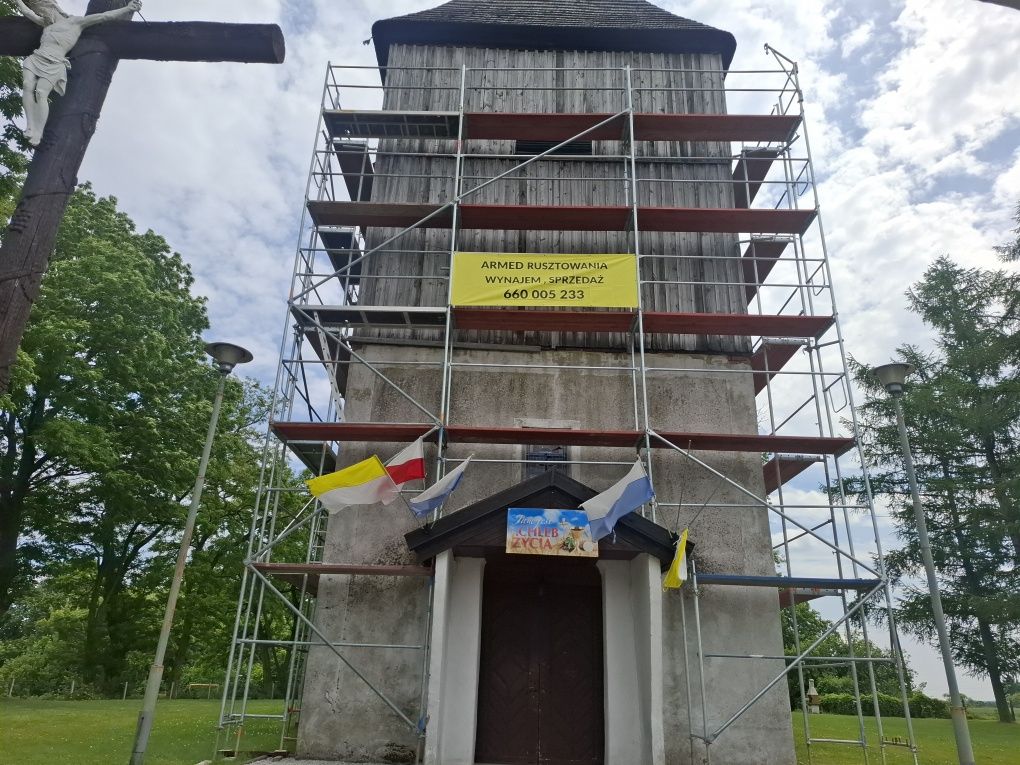 Rusztowanie fasadowe system plettac