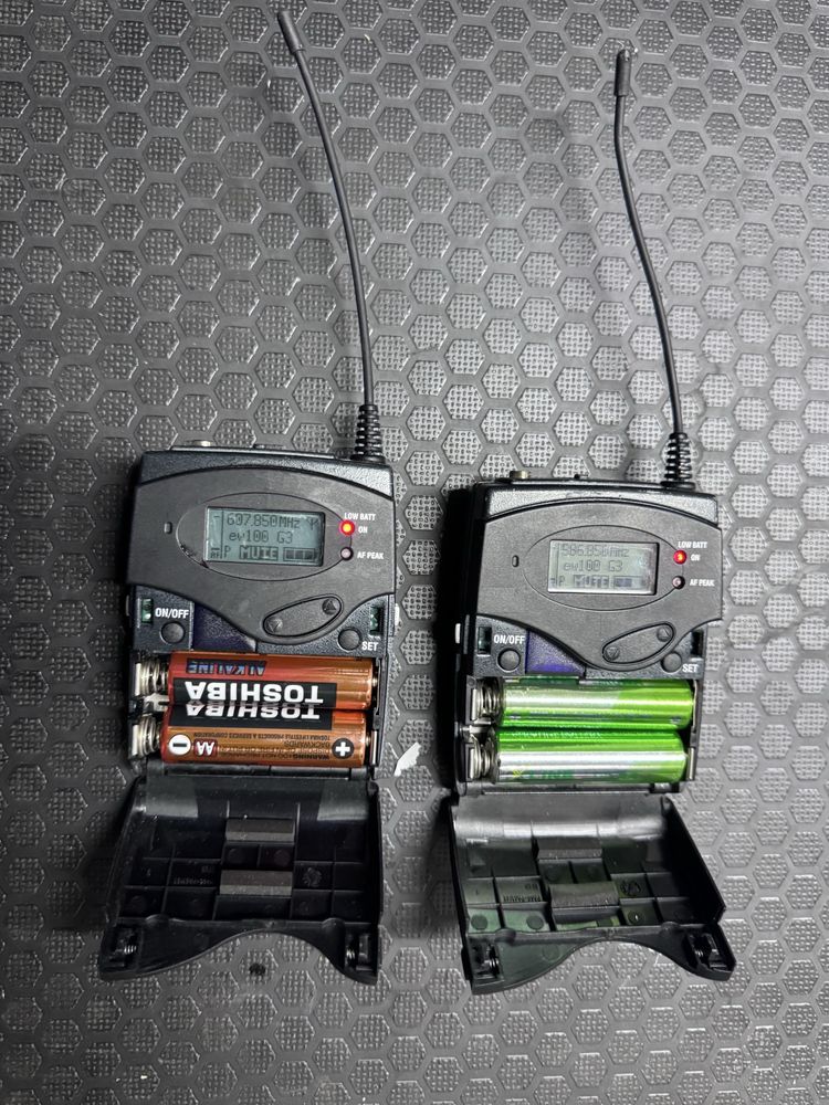 Sennheiser g3 sk100, bodypack, wolne pasmo G:566-608Mhz, microport