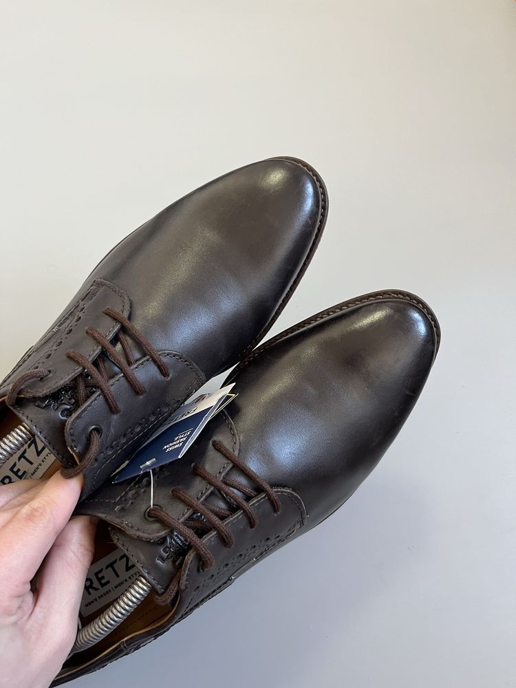 Туфли fretz men gtx gore-tex santoni zegna 42(27cm) ecco