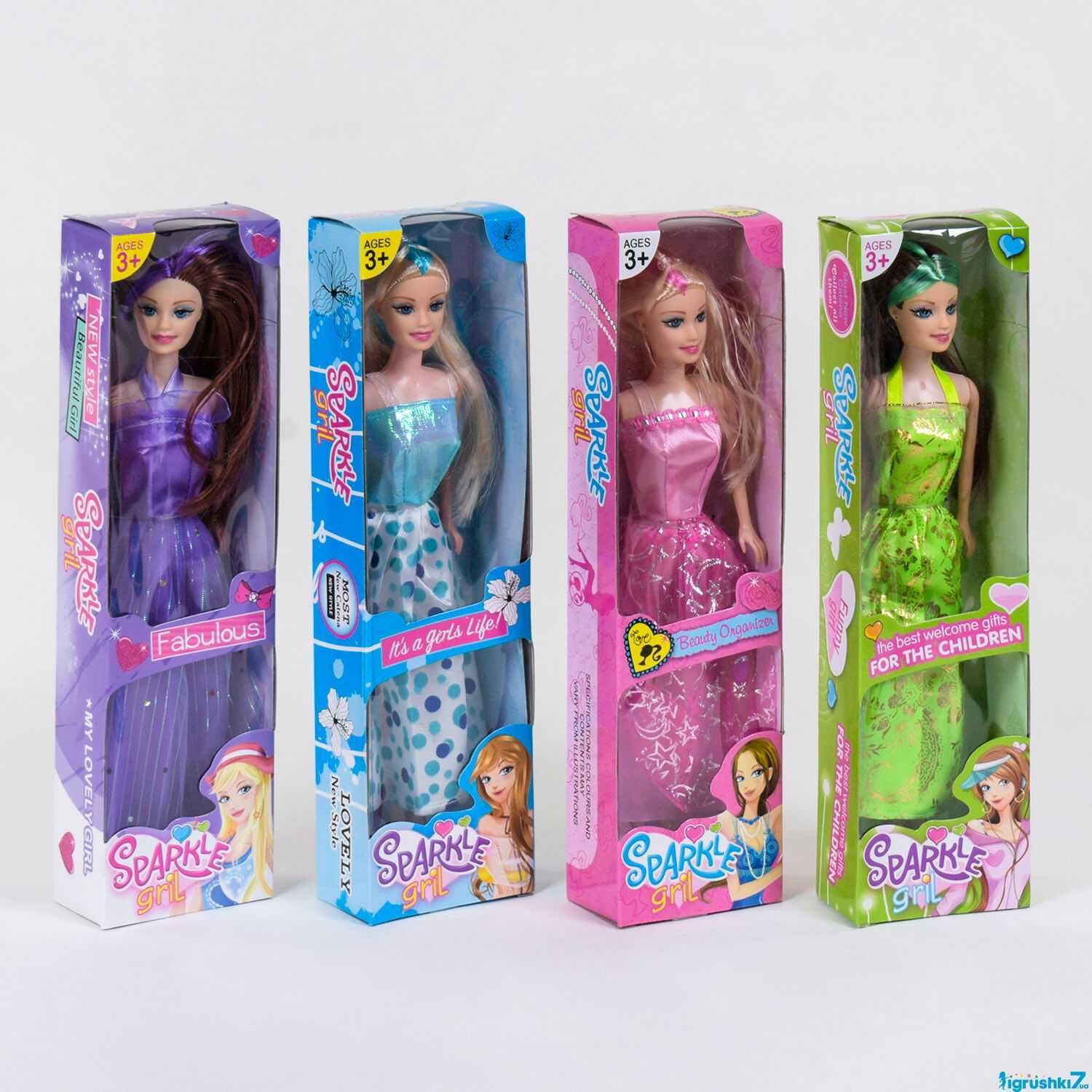 Куклы - принцессы-  4 вида