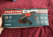 Шлифмашинка угловая Start Pro SAG-1170VP