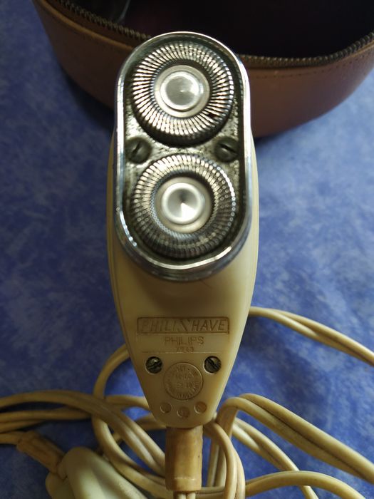 Máquina de barbear vintage Philips Philishave 7743 de 1950