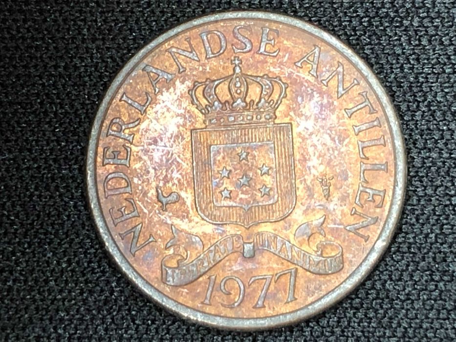 Lote Países do Caribe - Moeda Cent - Antilhas Holandesas - 3 Moedas