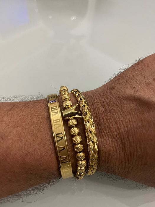 Bracelete Roman numerals