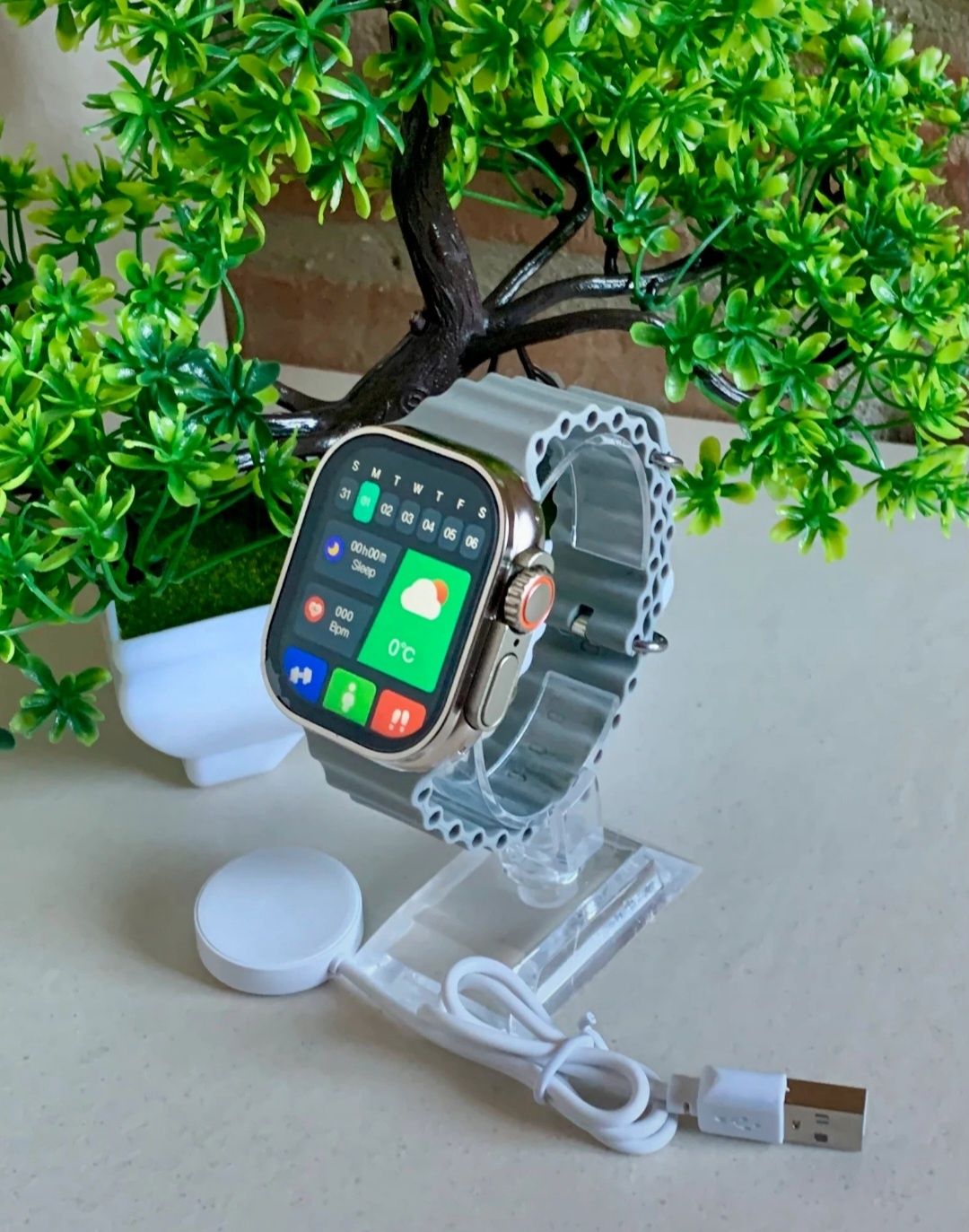 Smartwatch ultra komplet nowy