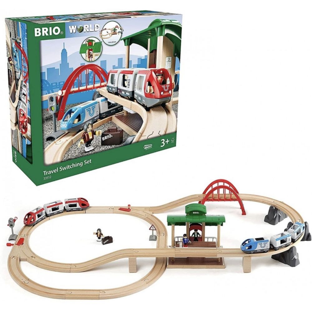Brio Kolejki Pociąg Osobowy Z Dworcem 33512
