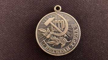 Medal CCCP Weteran pracy