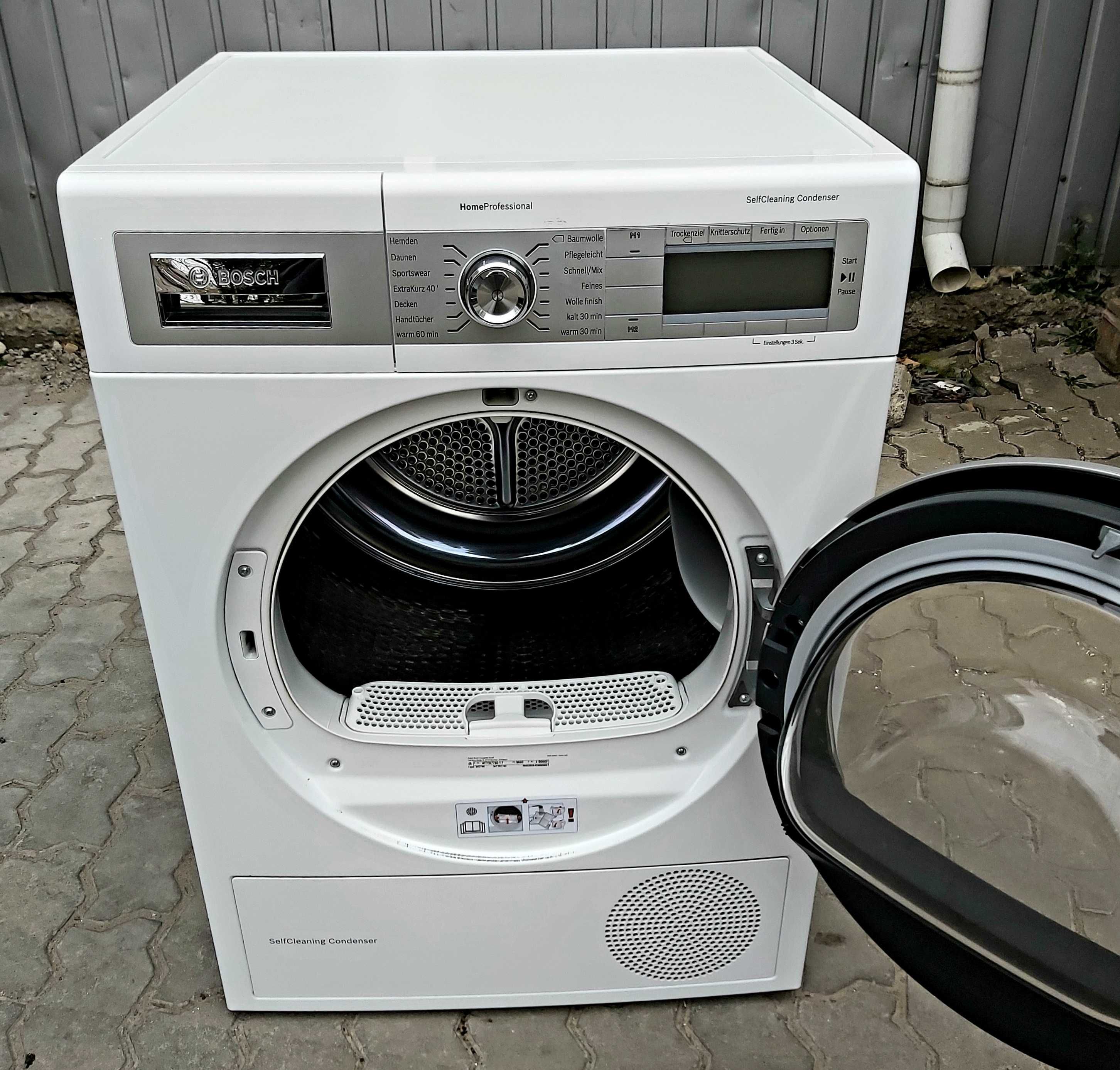 Сушильная машина Bosch HomeProfessional SelfCleaning Condenser A++ 8кг