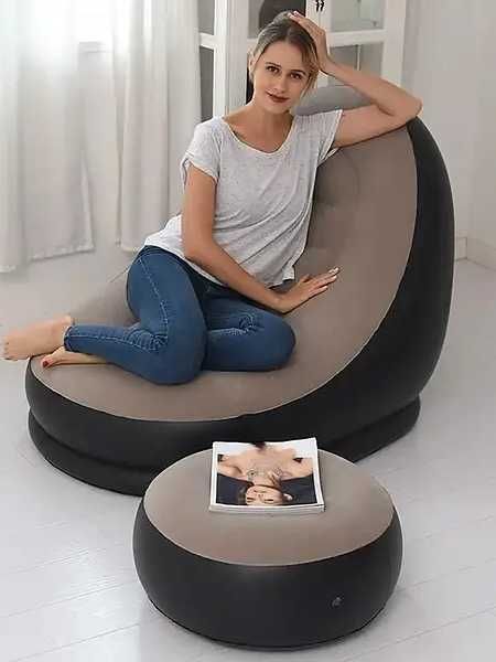 Надувное садовое кресло air sofa недорого